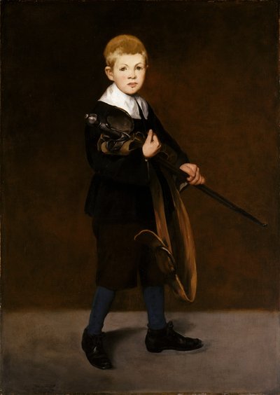 The Child with the Sword by Édouard Manet